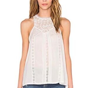 Adorable JOIE Seta Voile Crochet &‎ Lace Vintage Inspired Sleeveless. XS- NWOT